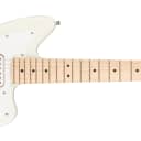 Squier Mini Jazzmaster HH Electric Guitar, Maple Neck,  Olympic White Finish