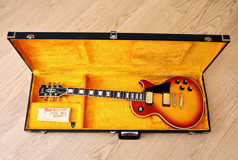 1974 Greco EG550R Custom Vintage Electric Guitar w/ Embossed