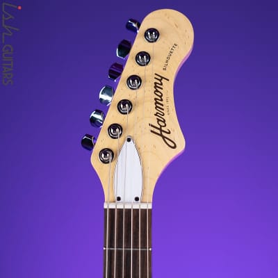 Harmony Standard Silhouette w/ Bigsby Electric Guitar Burgundy image 6