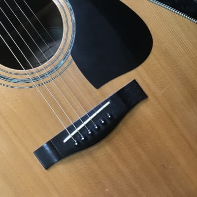 Yamaha FG-450S Dreadnought Acoustic Guitar made in Taiwan in good condition with hard case image 5