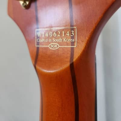 Schecter Stiletto Studio-5  LH Active 5-String Bass Left-Handed 2014 - Honey Satin image 8