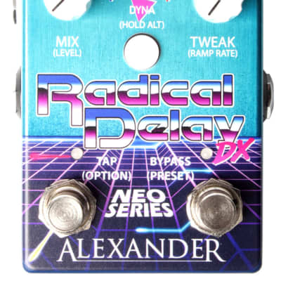 Reverb.com listing, price, conditions, and images for alexander-pedals-radical-delay-dx