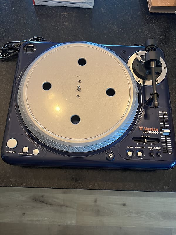 Vestax PDX-2000 Turntable - Blue | Reverb