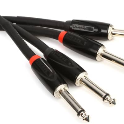 Roland Black Series Microphone Cable, ¼ TS - XLR(F)