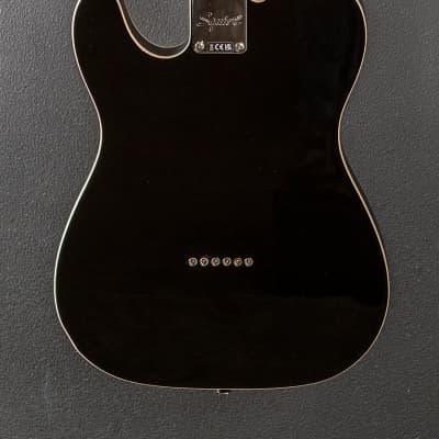 Fender Classic Vibe Baritone Custom Telecaster - Black image 4