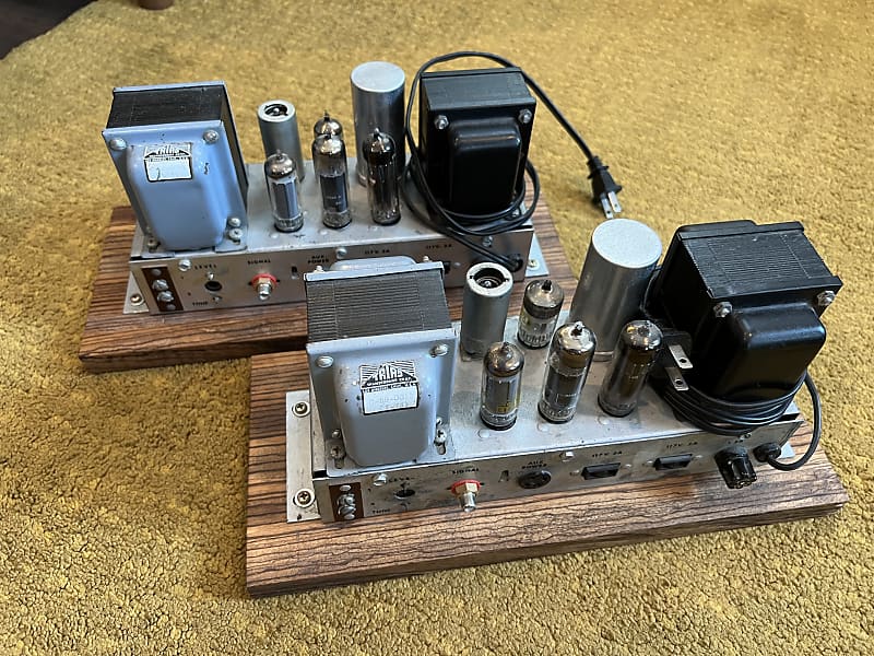 Ampex 6973 mono blocks stereo pair 1960's | Reverb