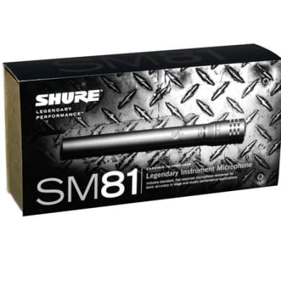 Shure SM81 Instrument Condenser Microphone image 4