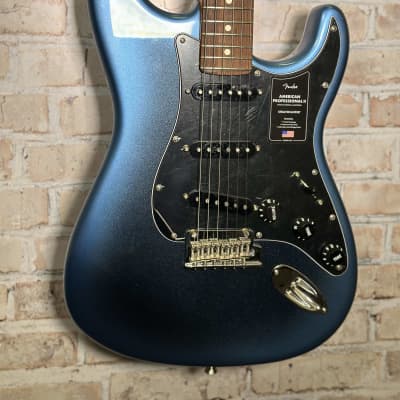 Fender American Professional II Stratocaster Electric Guitar - Dark Night (Philadelphia, PA) image 3