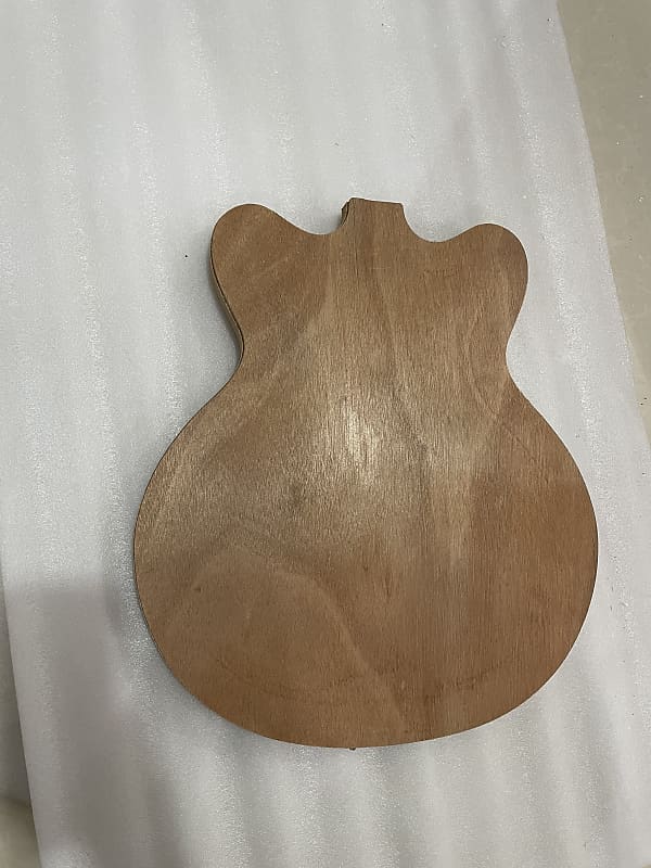 Unfinished Plywood Jazz Guitar Body DIY Project Reverb
