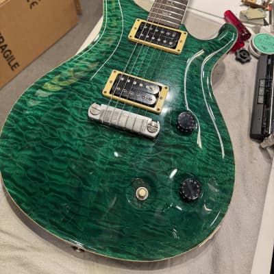 Paul Reed Smith (PRS) 2008 Custom 22 10Top Quilt Emerald Green Wide Fat  Neck [SN 132861] [12/18] | Reverb