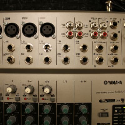 Yamaha MW10 USB 10 Channel Mixing Studio Console | Reverb