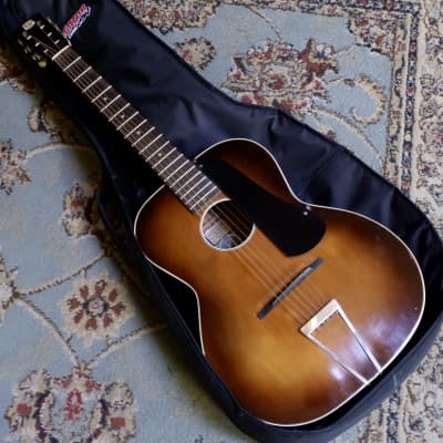 Kay DeLuxe Archtop Acoustic Mid-1930's - Vintage Sunburst Restored by LaFrance Luthiers & KHG w/Gig Bag image 3