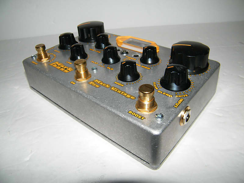 Markbass Mark Vintage Pre Tube Bass Preamp Pedal Metal | Reverb