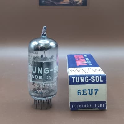 Pair: Tung Sol JAN CTL 6AK5 vacuum tubes - hotsell VERY early - February & March 1945