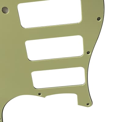 For Fender 3-Ply Stratocaster Strat P90 3 Pickup Guitar Pickguard Scratch Plate, Vintage Green image 5