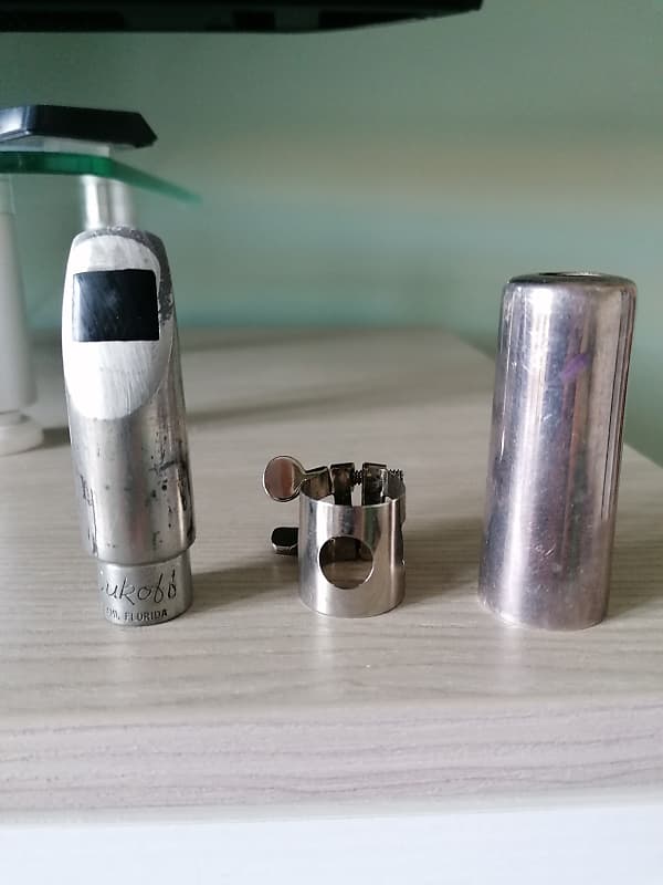 Rare vintage Dukoff D6 silverlite Miami Florida soprano Rare vintage Dukoff D6 silverlite Miami Florida soprano