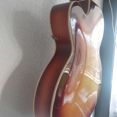 Musima German DDR Vintage Archtop Jazzguitar from 1962 image 8