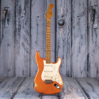 Fender Custom Shop Limited Edition '58 Special Stratocaster Relic, Faded Aged Candy Tangerine image 4