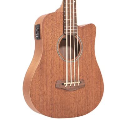 Gold Tone M-Bass Mahogany Top 23-Inch Scale 4-String Acoustic-Electric MicroBass w/Gig Bag image 3