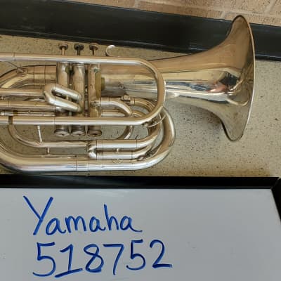 Yamaha YBH-301MS Marching Baritone Horn Silver 2019 image 1
