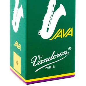 Vandoren SR274 Java Series Tenor Saxophone Reeds - Strength 4 (Box of 5)
