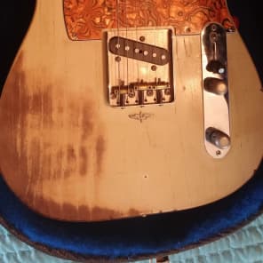 Custom Made Telecaster Tribute Style 2012 Pine Relic'd image 6