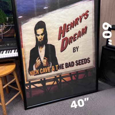 ポスター Nick Nick Cave & The Bad Seeds Henry's Dream 60”x40” Original