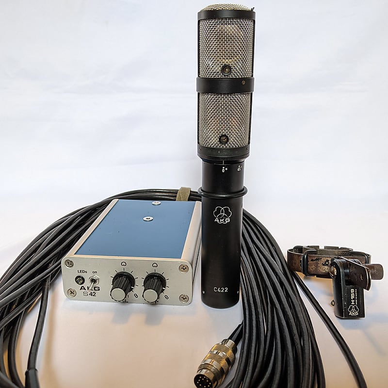AKG C422 Stereo Mic (S409) Reverb
