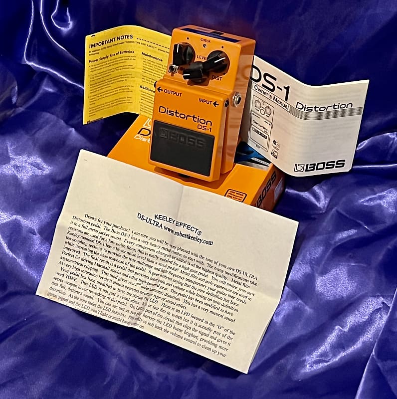 ギター keeley ds-1 boss seeing eye mod Boss DS-1 Keeley Seeing Eye Mod - What To Know & Where To