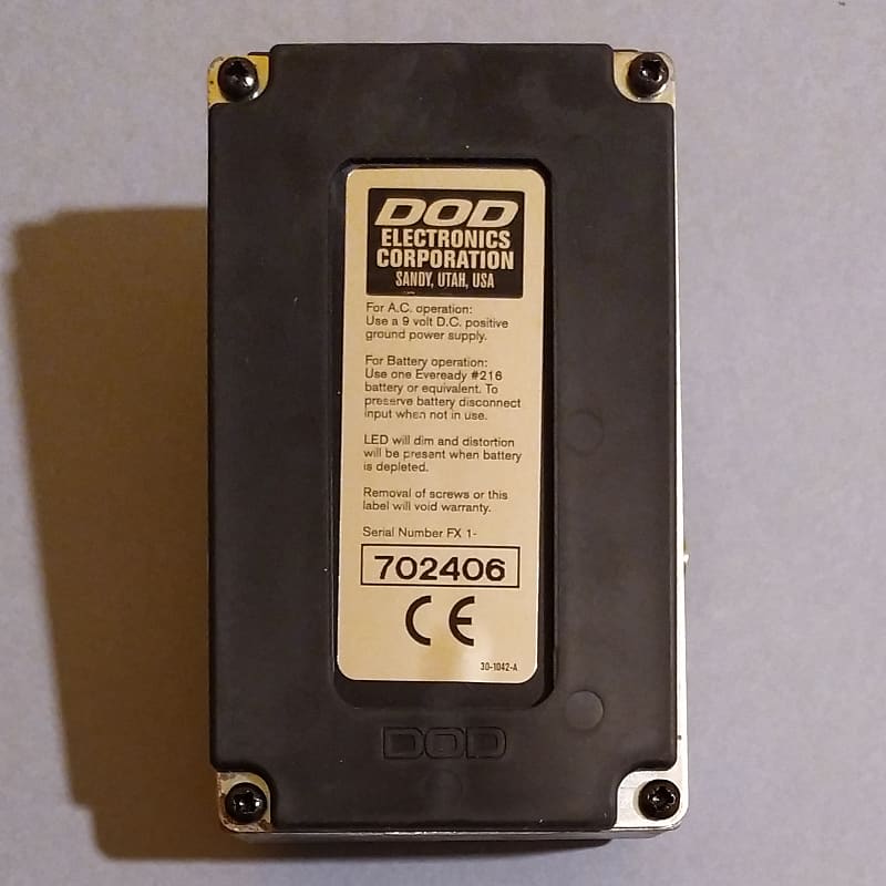 DOD FX70C Corrosion w/box, manual, 3.5mm converter