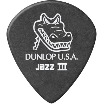 Dunlop 571R140 Gator Grip Jazz III 1.4mm Guitar Picks (36-Pack)