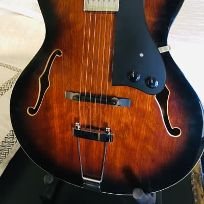 Aria FA-50-E Acoustic / Electric Guitar Archtop | Reverb