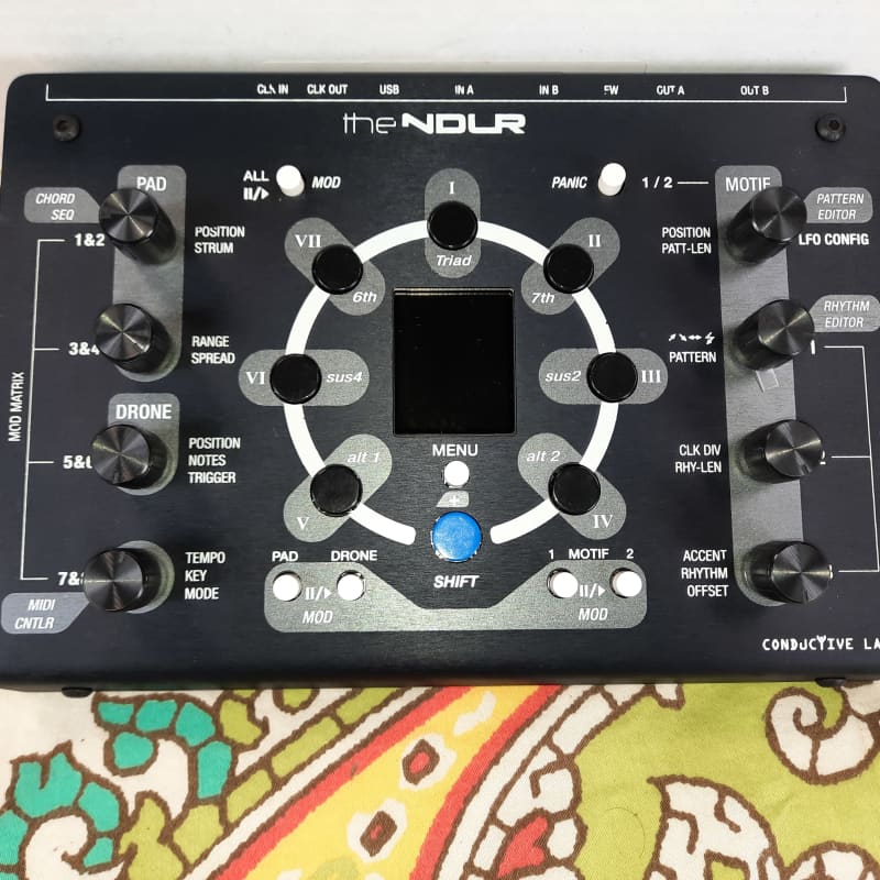 Conductive Labs The NDLR v2 MIDI 4-Track Sequenced Arpeggiator/Chord &  Drone Player