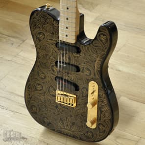 Fender James Burton Telecaster  Black & Gold Paisley image 2