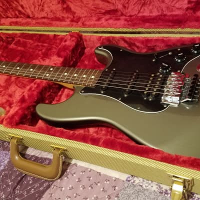 Fender Stratocaster Deluxe Floyd Rose 2002 Pewter w/ Rosewood image 3