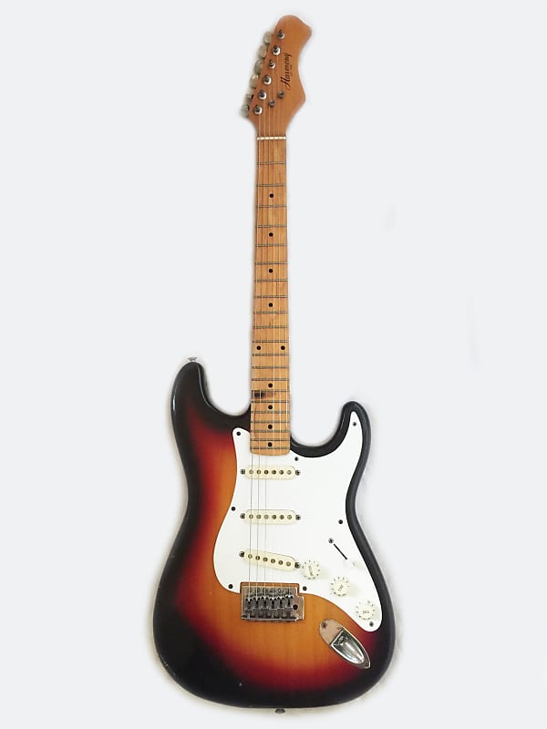 Vintage Harmony Strat H-80. Made in JAPAN - 1979. Brown | Reverb