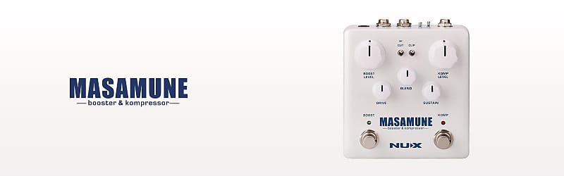 NuX NBK-5 Masamune Booster and Kompressor | Reverb