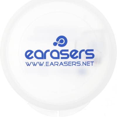 EARasers Noise Cancelling Earplugs - Reusable Noise Reduction Musicians Earplugs for Concerts, Djs – Large - 19dB Peak Reduction image 2
