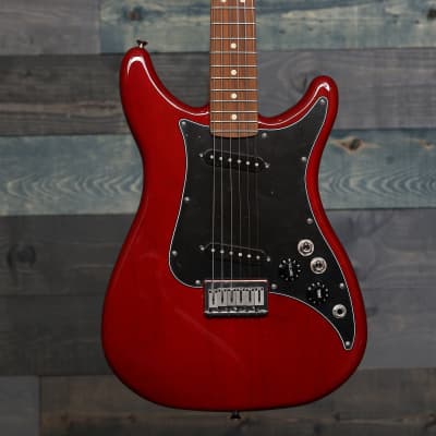 DEMO Fender Player Lead II, Pau Ferro Fingerboard, Crimson Red Transparent image 1