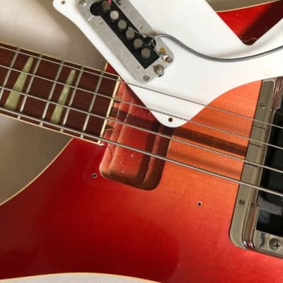 Vintage 1974 Rickenbacker 4001 Fireglo Bass w/OHSC image 19
