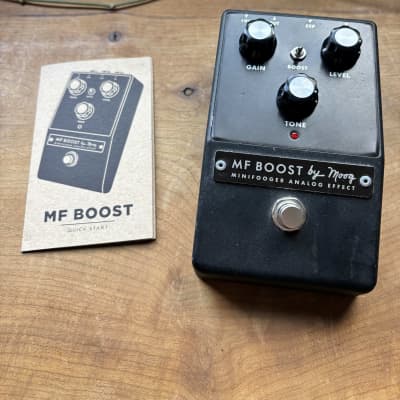 Reverb.com listing, price, conditions, and images for moog-minifooger-mf-boost