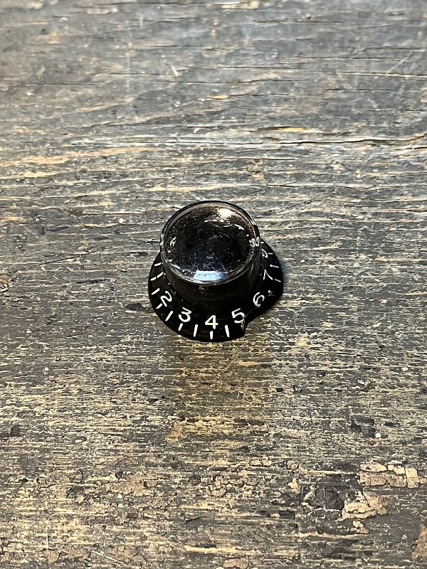 Gibson top hat knob 70's Blk Reverb
