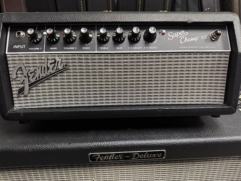 Fender Super Champ X2 HD 2-Channel 15-Watt Guitar Amp Head | Reverb