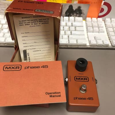 MXR MX-105 Script Phase 45 Orange 1973 - 1975