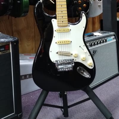 Fender Contemporary Series Stratocaster SSS 1985 Black for sale