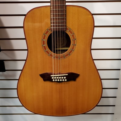 Washburn D42-S 12 - 12 String Acoustic Guitar - Natural image 1