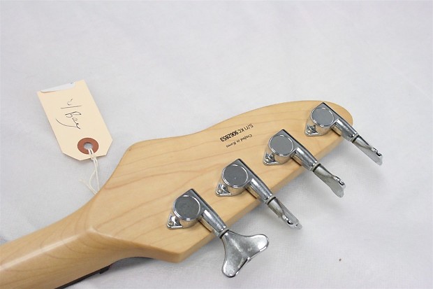 DeArmond Pilot 4-String Bass w/bag Transparent Red | Reverb