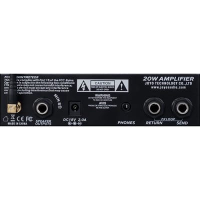 JOYO Blue Jay 20-watt Mini Tube Amplifier image 5