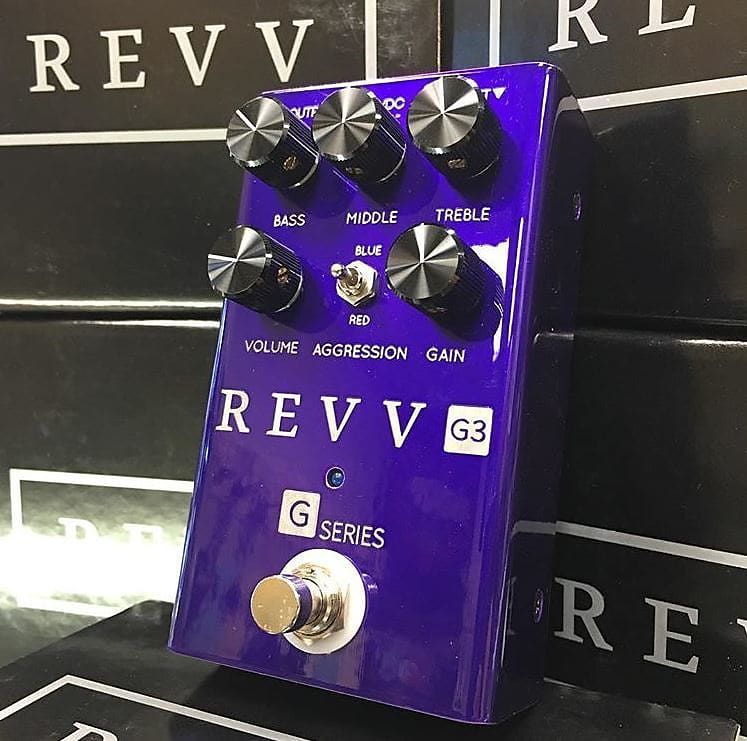 Revv Amplification G3 Purple Channel Distortion Pedal image 1