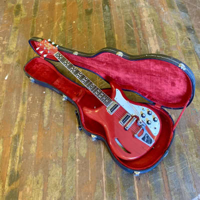 Kustom K-200 electric guitar c 1968 Cherry Red original vintage USA bud Ross for sale